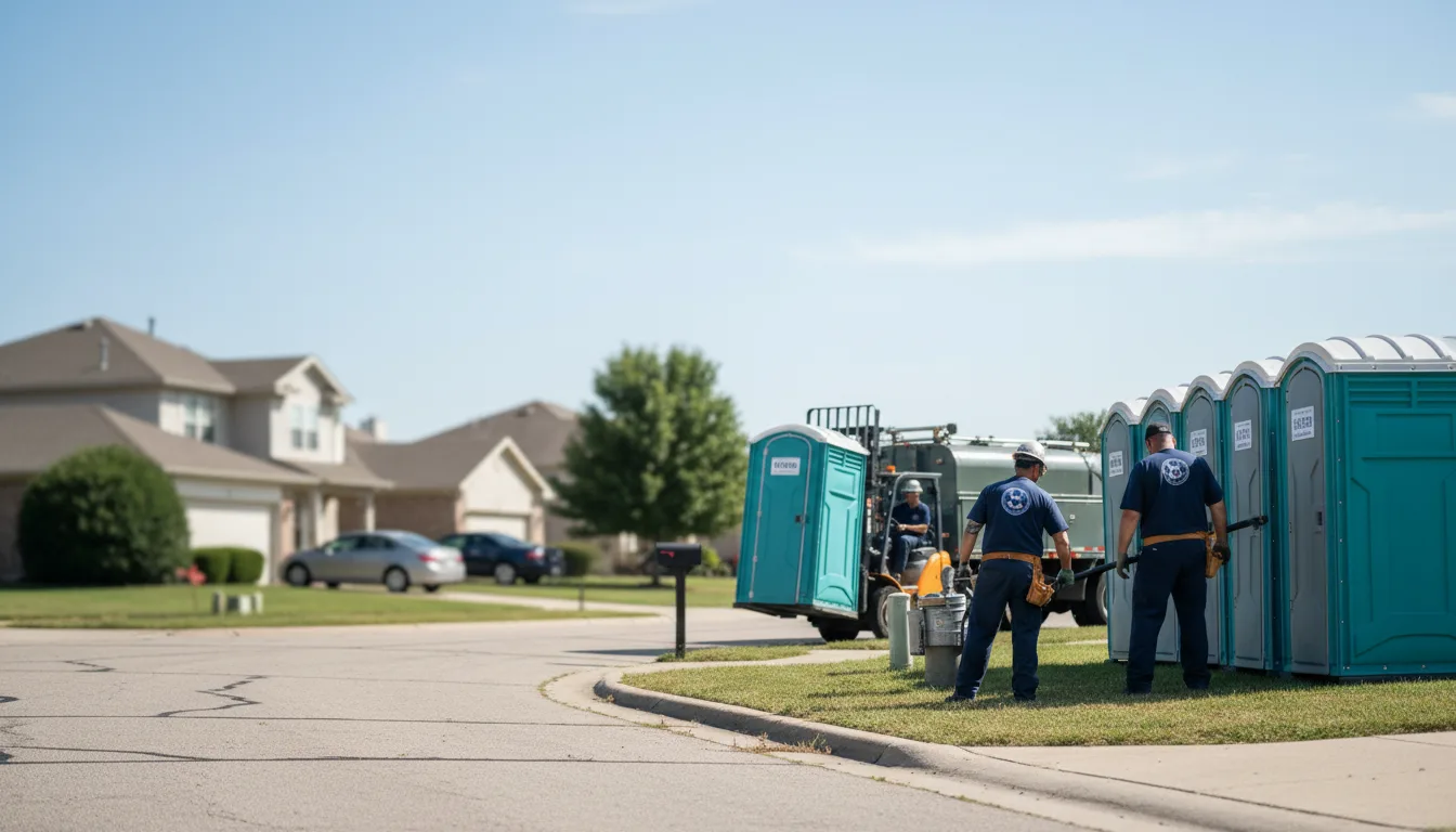 Porta Potty Rental in Crawford, TX near me